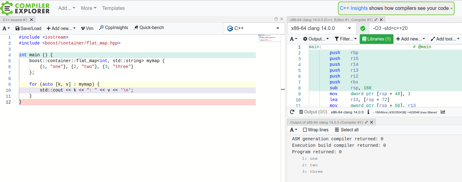 C++ std::map under the hood